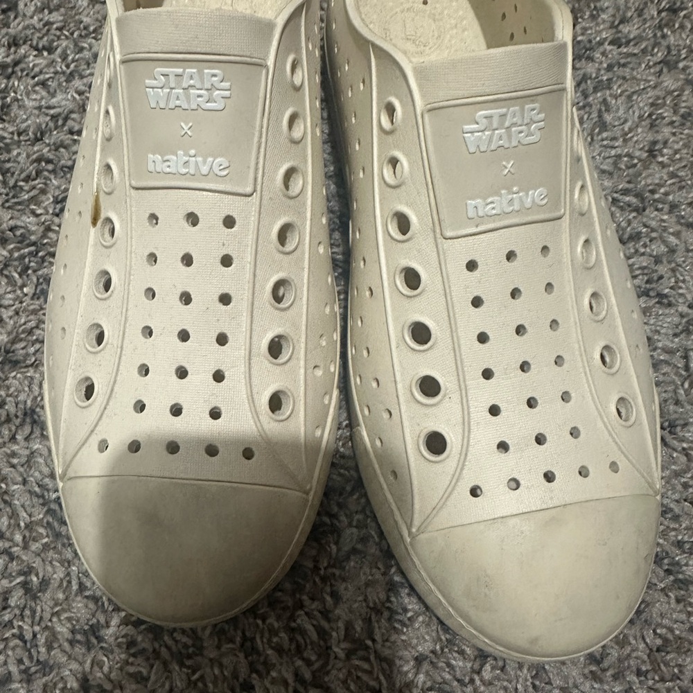Star Wars x Native Cream Slip-On Shoes